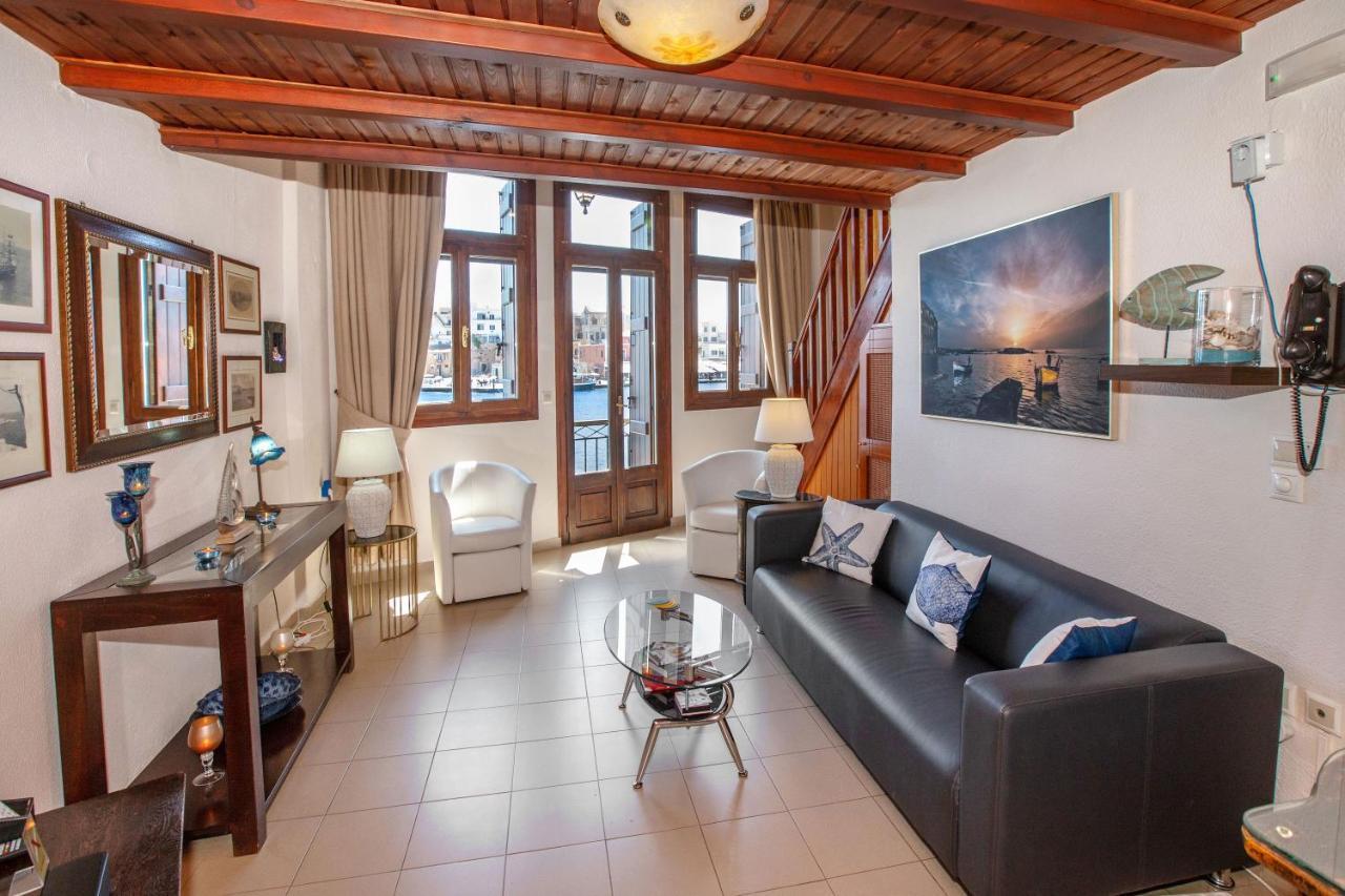 Appartamento Casa Alba Seaview House La Canea Esterno foto