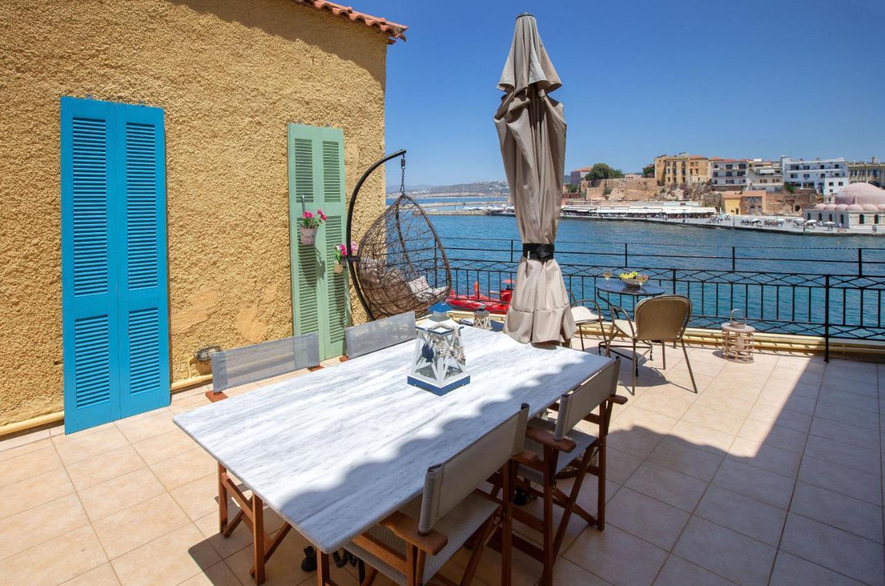 Appartamento Casa Alba Seaview House La Canea Esterno foto