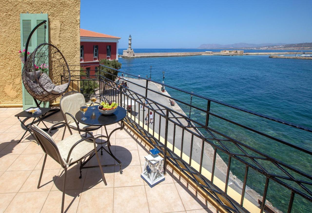 Appartamento Casa Alba Seaview House La Canea Esterno foto